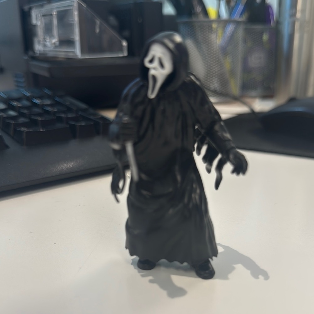 Black Ghostface Figurine